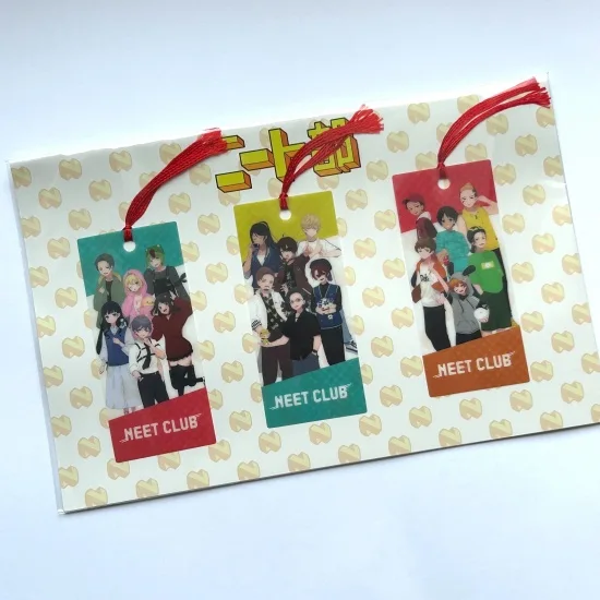 【C104再版】ニート部クリアブックマーク