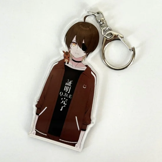 表情が選べる！「ウマヅラハギ」アクリルキーホルダー