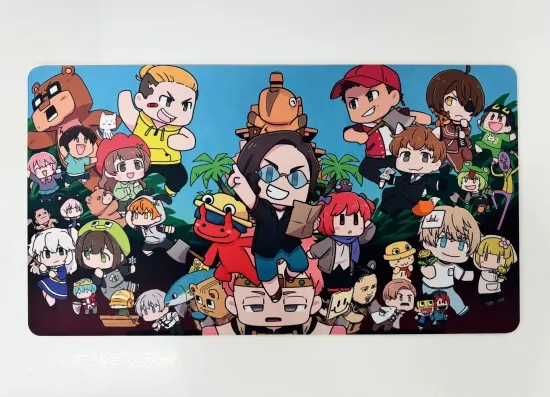 「ミニキャライラスト」 ゲーミングマウスパッド①