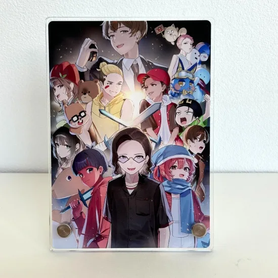 「映画風イラスト」 アクリルプレート①