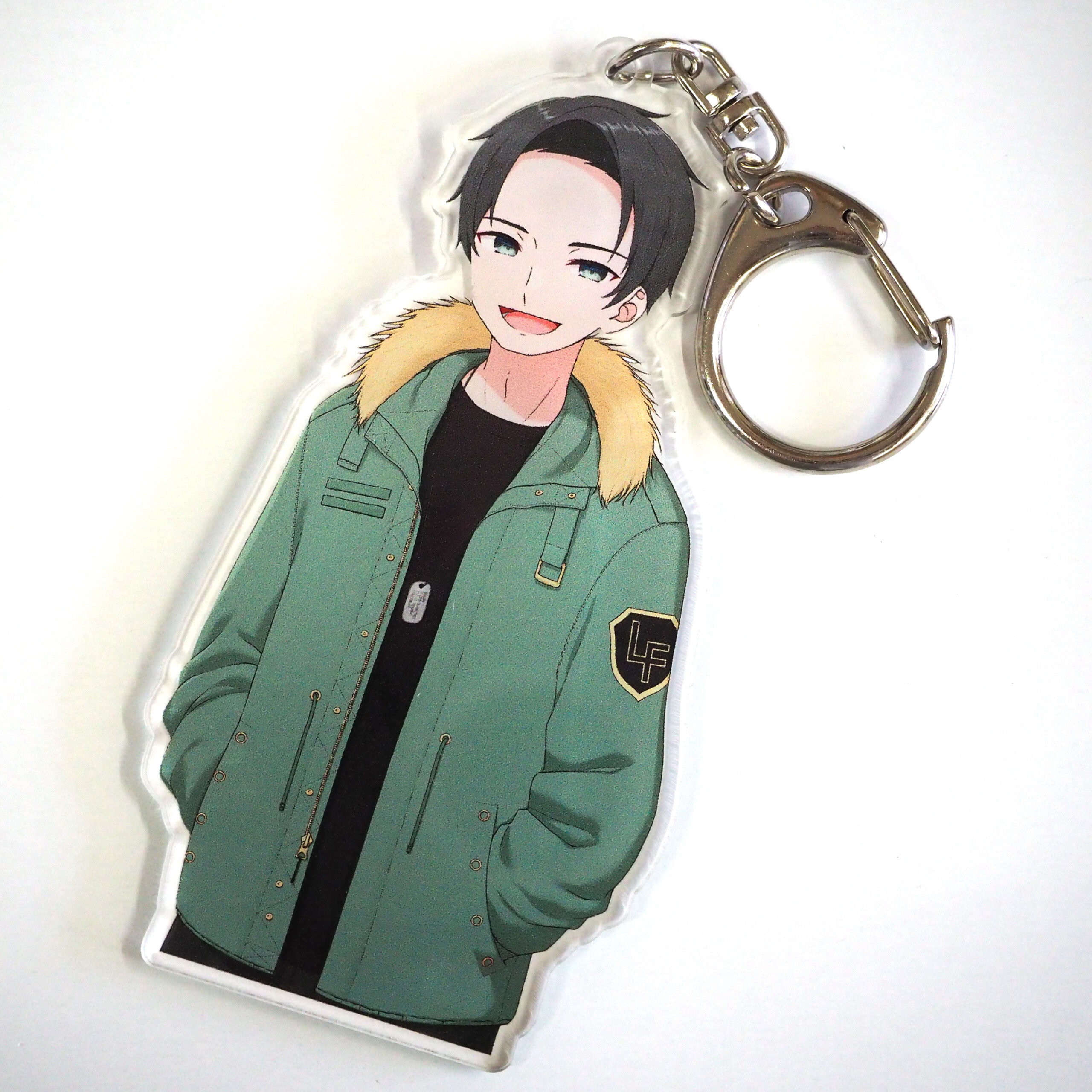 表情が選べる！「らーば」アクリルキーホルダー