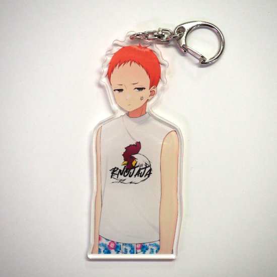 旧バージョン！「のじゃじゃ」アクリルキーホルダー(怒り）