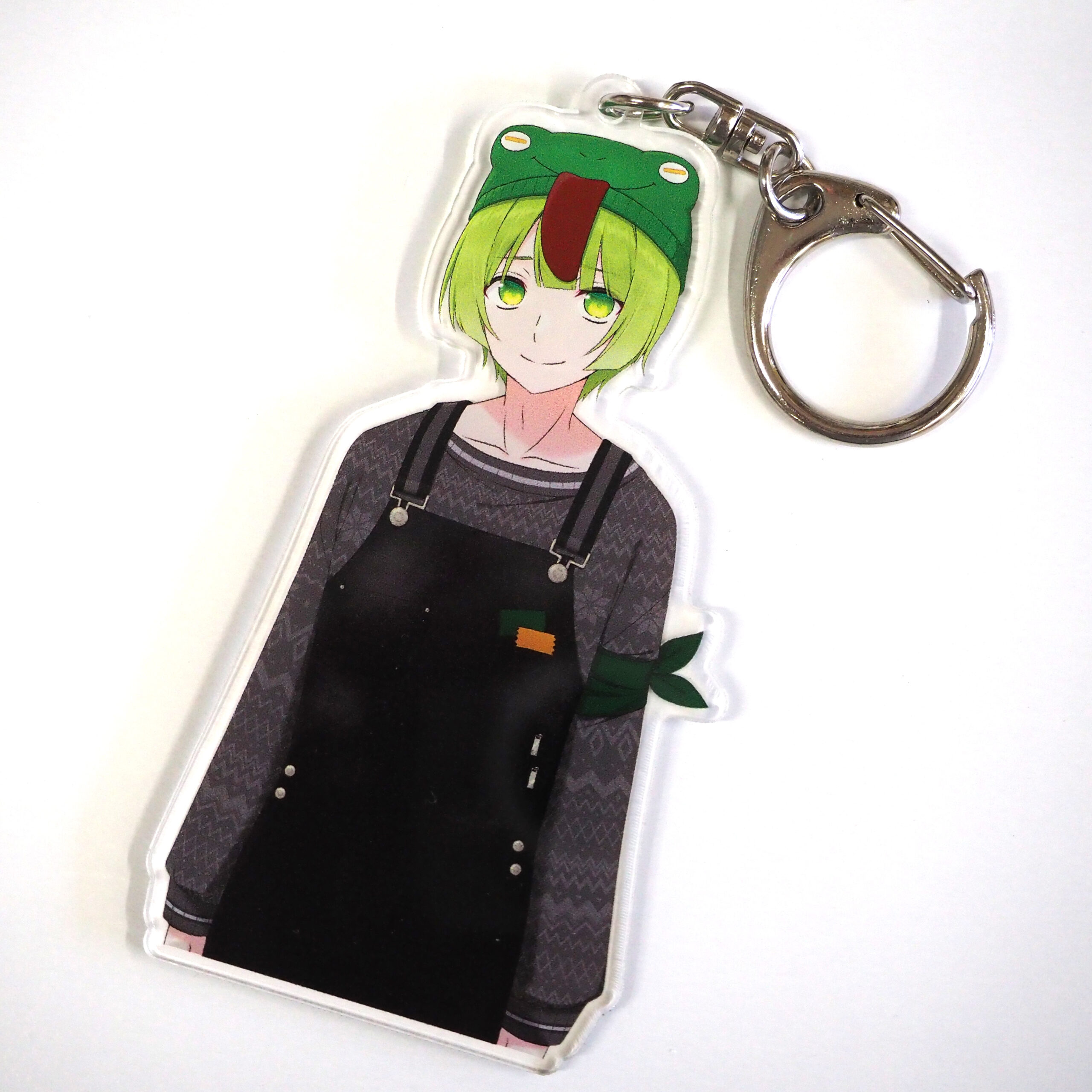 表情が選べる！「かえる」アクリルキーホルダー