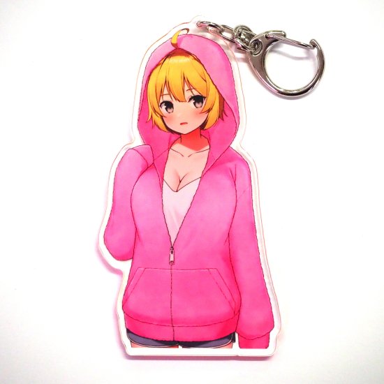 旧バージョン！「あーけん」アクリルキーホルダー（真顔）